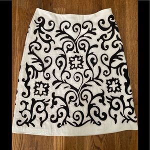 Women’s Per Se leather skirt sz 2